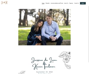 Wedding Website (Full-Stack)